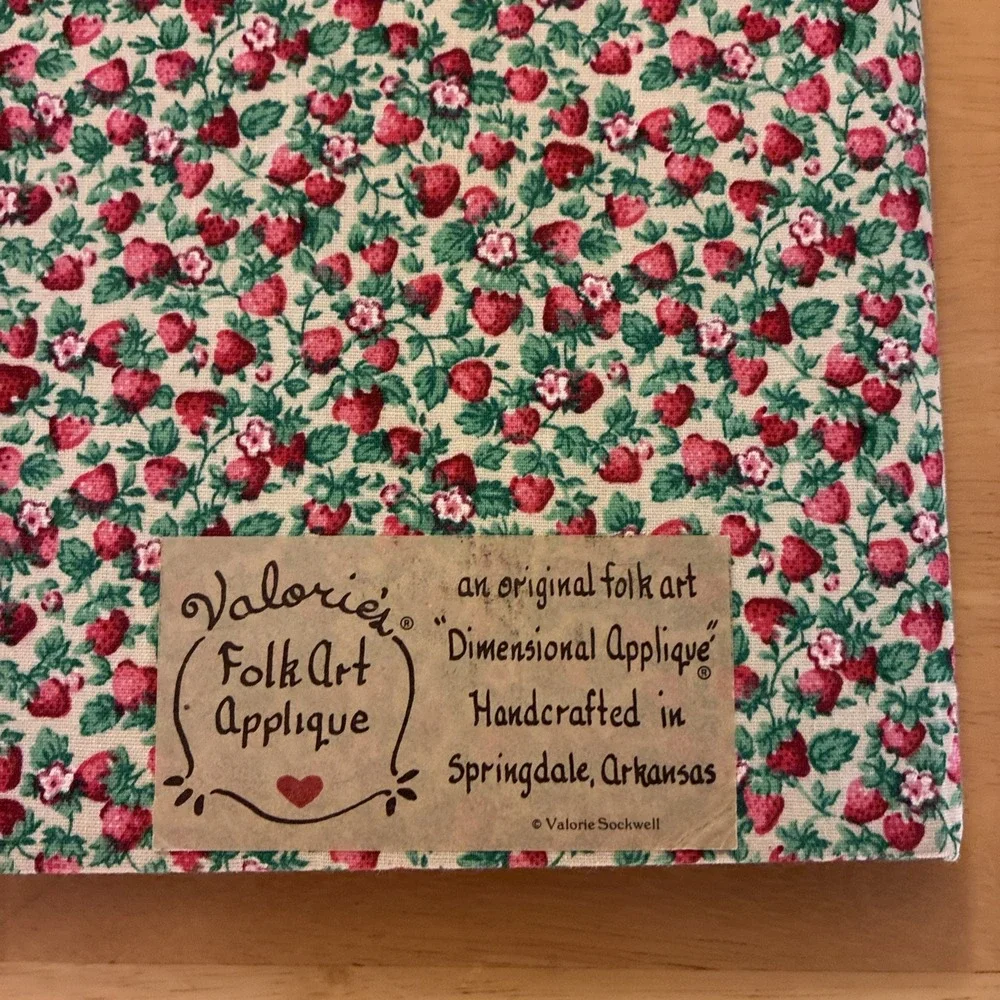 Grandmothers Are Berry Special Fabric Notebook With Notepad Cottage Core